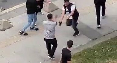 Başakşehir'de silahlı kavga kamerada