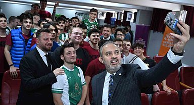 Başkan Aktaş'la tecrübe paylaşımı