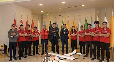 Başkan Oğuz TEKNOFEST'in kahramanlarını ağırladı