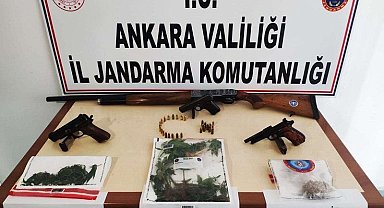 Başkentte çok sayıda çeşitli uyuşturucu madde ele geçirildi