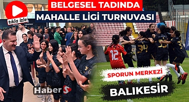 Belgesel Tadında Mahalle Ligi Turnuvası