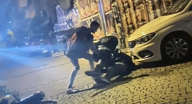 Beşiktaş'ta bıçaklı trafik kavgasının zanlıları yakalandı: Kavga anları kamerada