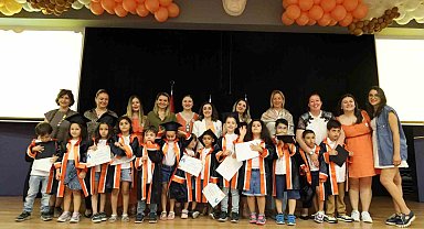 Beyaz Köşk Anaokulunda ilk mezuniyet heyecanı