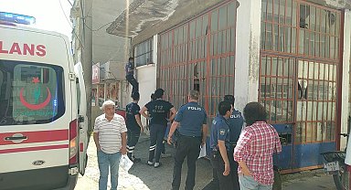 Bursa'da iş yerinde baygın halde bulundu