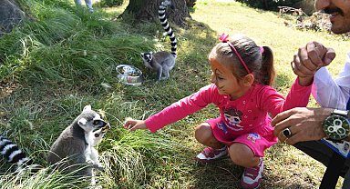 Çocukların bayramı Hayvanat Bahçesi'nde