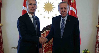 Cumhurbaşkanı Erdoğan NATO Genel Sekreteri Stoltenberg'i kabul etti
