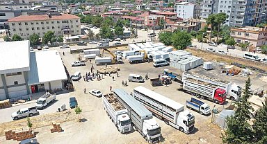 Depremde hayvanları telef olan üreticilere Tarım ve Orman Bakanlığından destek