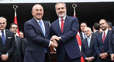 Dışişleri Bakanlığı'nda devir teslim