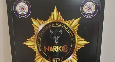 Edremit'te Bir kilogram Uyuşturucu Ele Geçirildi