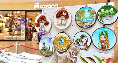 Esenyurt'ta el emeği ürünler görücüye çıktı