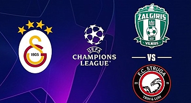 Galatasaray, Zalgiris Vilnius - FC Struga eşleşmesinin galibiyle karşılaşacak