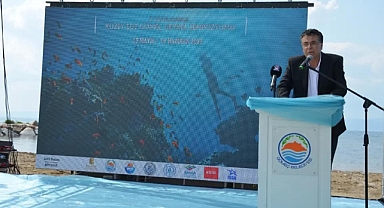 Gömeç Su Altı Heykel Galeri’sinde Sergilenecek Heykeller Törenle Açılı     