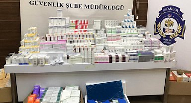 İstanbul'da kaçak ve sahte ilaç operasyonu