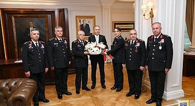 Jandarma Genel Komutanı Çetin'den Bakan Yerlikaya'ya ziyaret