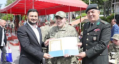 Kağıthane'de engelli bireylere asker kınası yakıldı