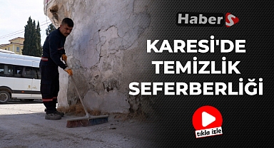 Karesi'de Temizlik Seferberliği