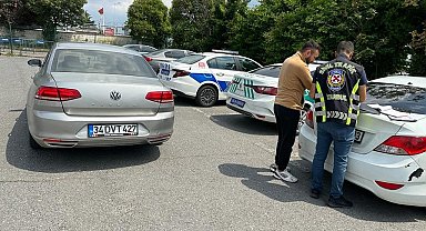 Kartal D-100'de makas atarak ilerleyen sürücüye 8 bin 128 TL ceza