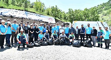 Kıbrıs Kanyonu'nda Çevre Haftası'nda temizlik yapıldı