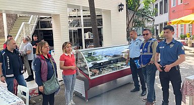Kınalıada ve Burgazadası'nda restoranlar denetlendi
