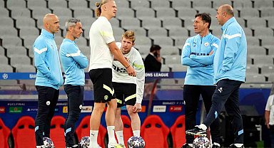 Manchester City, Inter maçı hazırlıklarını tamamladı