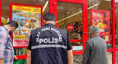 Markete pompalı tüfekle saldırı