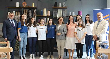 MBA Bursa Özlüce Kampüsünde Dokuma, Tekstil ve Tasarım Atölyesi açıldı