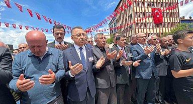 MKE patlamasında hayatını kaybeden 3 şehit son yolculuğuna uğurlandı