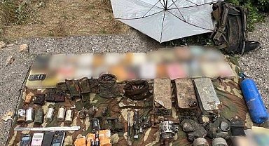 Pençe Yıldırım bölgesinde çok sayıda mühimmat ele geçirildi