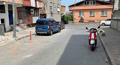 Polisten kaçan motosikletli çocuğa çarptı