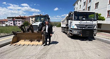 Pursaklar'da sokaklar yeni görünümüne kavuşuyor