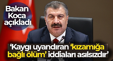 Sağlık Bakanı Koca: 'Kaygı uyandıran 'kızamığa bağlı ölüm' iddiaları asılsızdır'