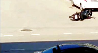 Sokak ortasında silahlı çatışma kamerada