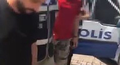 Sürücüyü darp eden iki kişi polis ekipleri tarafından yakalandı