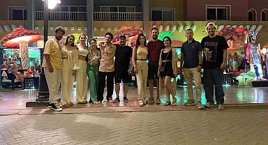 Türk oyuncular Kızıldeniz'de tatil keyfi yaptı