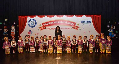 Yıldırımlı miniklerin mezuniyet heyecanı