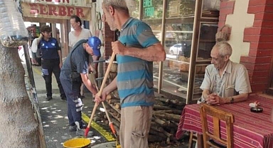 Zabıtadan Kaldırım İşgaline Sınır Belirleyen Müdahale   