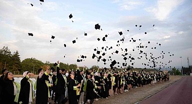 Ziraat Fakültesi'nde kepler mezuniyet için fırlatıldı