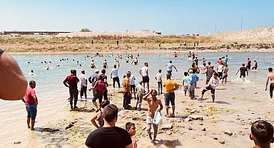 14 yaşındaki çocuk serinlemek için girdiği çayda hayatını kaybetti