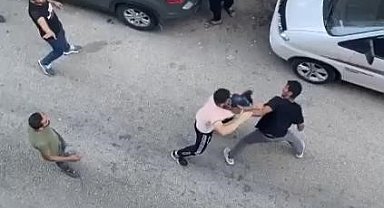 'Yan baktın' meselesinde sokak ringe döndü, yumruklar havada uçuştu