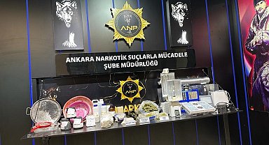 Ankara Emniyeti'nden Uyuşturucu Baskını: 3 Tutuklu
