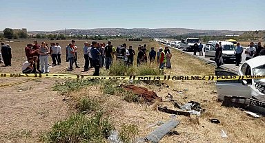 Ankara'da 3 aracın karıştığı kazada 1 ölü, 10 yaralı