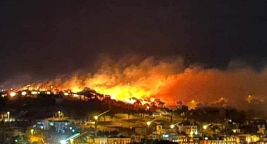 Ayvalık’ta Otluk Alanda Çıkan Yangın Kontrol Altına Alındı 