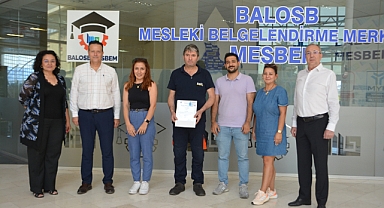  Balıkesir OSB, Mesleki Yeterlilikte Bir İlke İmza Attı   
