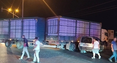 Bandırma'da Feci Kaza