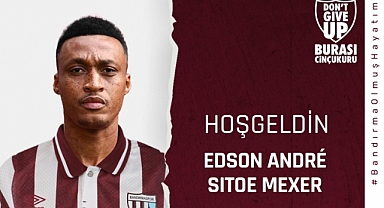 Bandırmaspor, Edson Andre Sitoe Mexer ile 2 yıllık Sözleşme İmzaladı