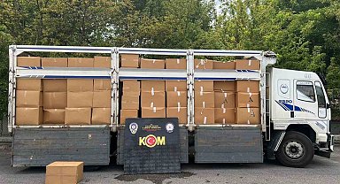 Başkentte, 280 bin paket bandrolsüz sigara ele geçirildi