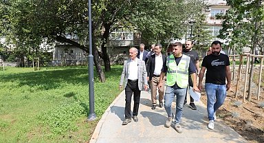 Bayrampaşa Millet Bahçesi hizmet için gün sayıyor