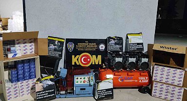 Çanakkale'de 36 Bin 200 Adet Kaçak Sigara Ele Geçirildi