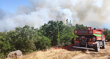 Dursunbey’de Orman Yangını   