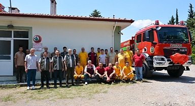 En Sıcak Günde Ormancılar 'Yeşil Vatan'da Teyakkuzda   